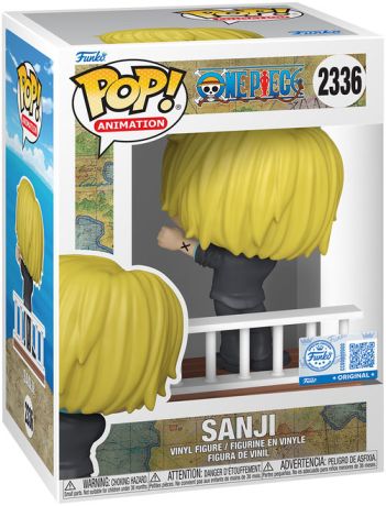 Figurine Funko Pop One Piece #2336 Build A Scene : Sanji