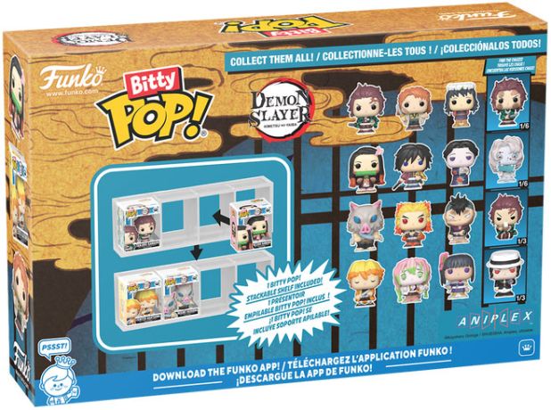 Figurine Funko Pop Demon Slayer Bitty Pop (série 2)