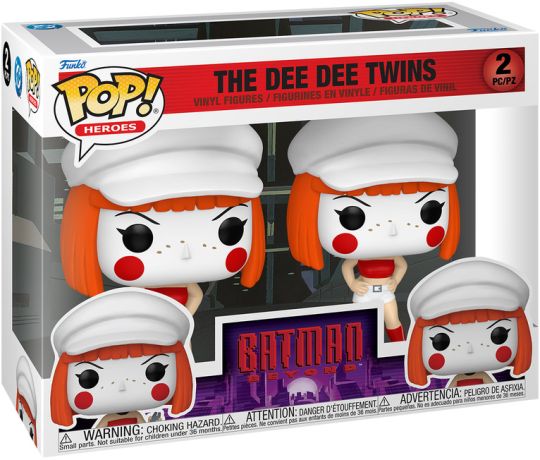 Figurine Funko Pop Batman, la relève [DC] Jumelles Dee Dee - Pack