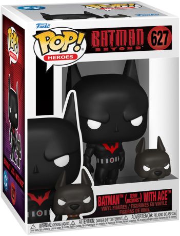 Figurine Funko Pop Batman, la relève [DC] #627 Batman (Terry Mcginnis) avec Ace