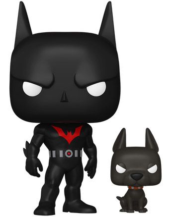 Figurine Funko Pop Batman, la relève [DC] #627 Batman (Terry Mcginnis) avec Ace