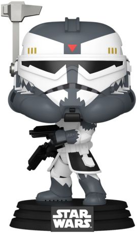 Figurine Funko Pop Star Wars : The Clone Wars #850 Clone Commander Wolffe