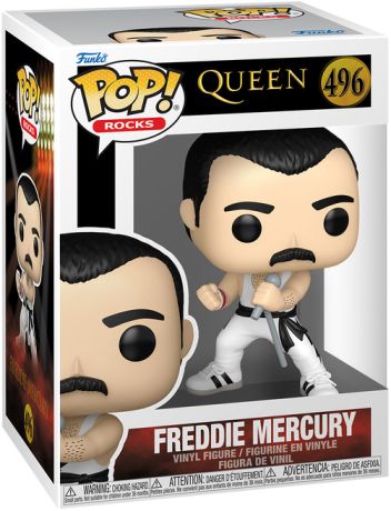 Figurine Funko Pop Queen #496 Freddie Mercury
