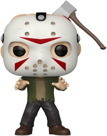 Figurine Funko Pop Vendredi 13 #2034 Jason (avec hache dans la tête)
