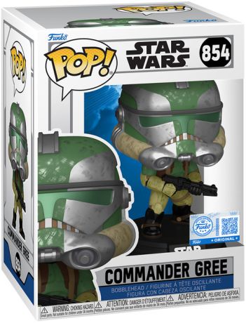 Figurine Funko Pop Star Wars : The Clone Wars #854 Commander Gree