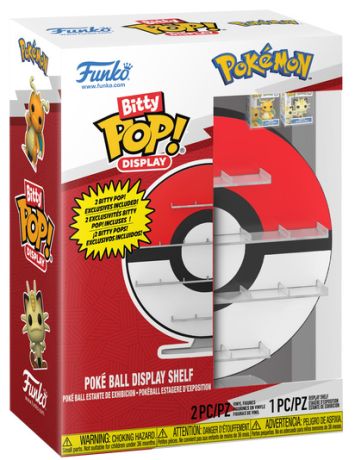Figurine Funko Pop Pokémon Présentoir Bitty Pop Poké Ball