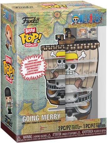 Figurine Funko Pop One Piece Présentoir Bitty Pop Going Merry