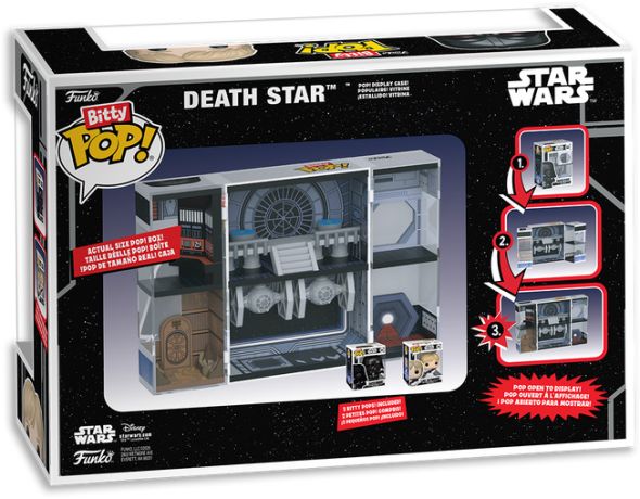 Figurine Funko Pop Star Wars 4 : Un nouvel espoir L’Étoile de la Mort - Bitty Pop Box