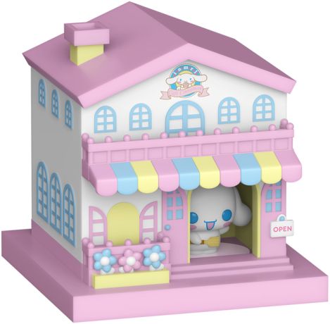 Figurine Funko Pop Sanrio Chef Cinnamoroll et Café Cinnamoroll - Bitty Pop