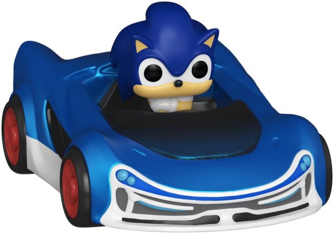 Figurine Funko Pop Sonic le Hérisson Sonic et Speed Star Lightning - Bitty Pop