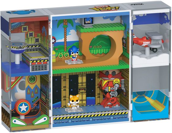 Figurine Funko Pop Sonic le Hérisson Sonic 2 Diorama Set - Bitty Pop Box