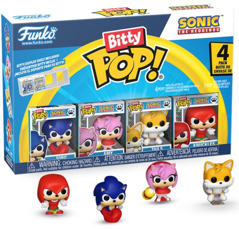 Figurine Funko Pop Sonic le Hérisson Bitty Pop (série 2)