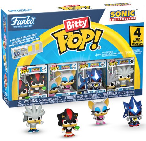 Figurine Funko Pop Sonic le Hérisson Bitty Pop (série 1)
