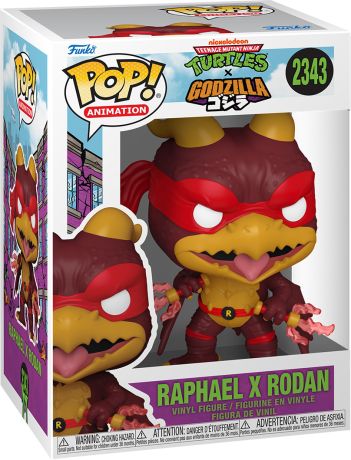 Figurine Funko Pop Tortues Ninja #2343 Raphael x Rodan
