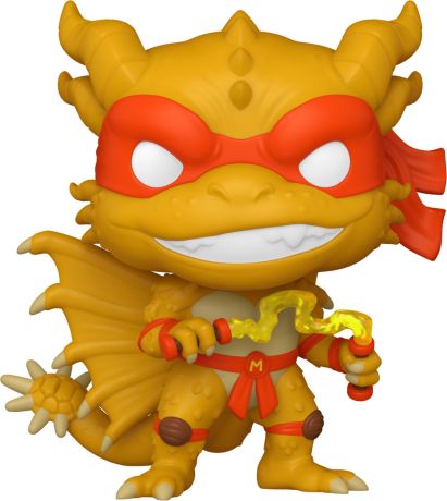 Figurine Funko Pop Tortues Ninja #2344 Michelangelo x King Ghidorah
