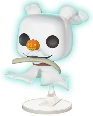 Figurine Funko Pop L'étrange Noël de M. Jack [Disney] #336 Zero - Brillant dans le noir [Chase]