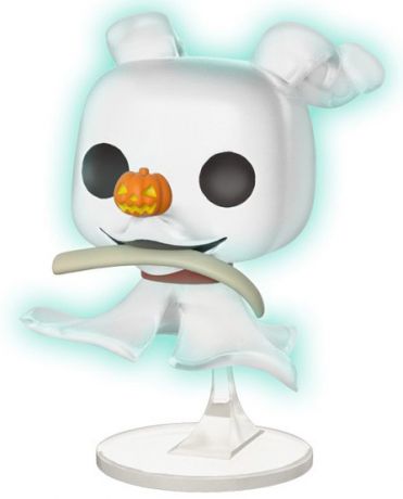 Figurine Funko Pop L'étrange Noël de M. Jack [Disney] #336 Zero - Brillant dans le noir [Chase]