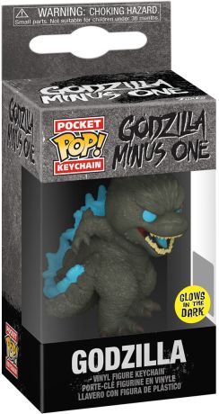 Figurine Funko Pop Godzilla  Godzilla - Porte-clés (Glow)