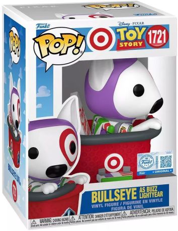 Figurine Funko Pop Icônes de Pub #1721 Bullseye en Buzz l'Éclair