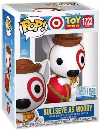 Figurine Funko Pop Icônes de Pub #1722 Bullseye en Woody