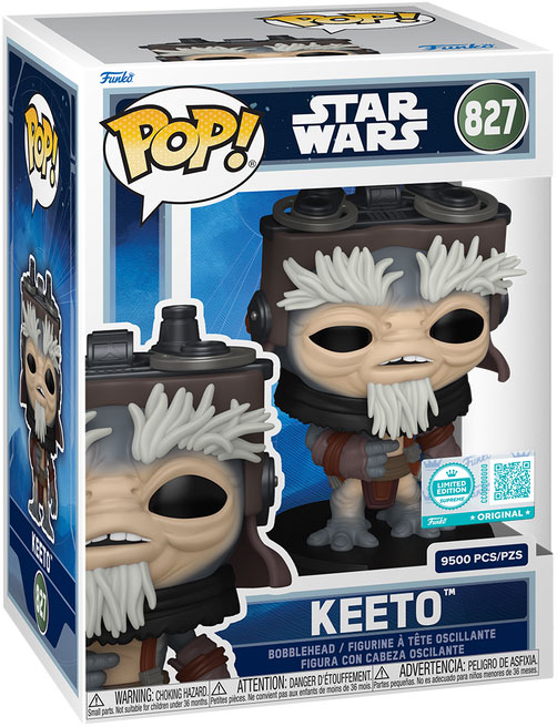 Funko POP! Star Wars KEETO 827 アンゼラン Figurine Pop Star Wars : The Mandalorian & Grogu #827 pas cher : Keeto