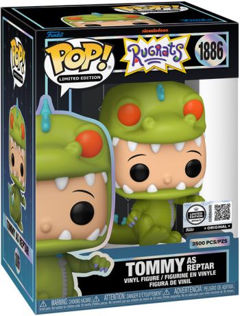 Figurine Funko Pop Les Razmoket #1886 Tommy en Reptar