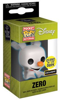 Figurine Funko Pop L'étrange Noël de M. Jack [Disney] Zero - Brillant dans le noir