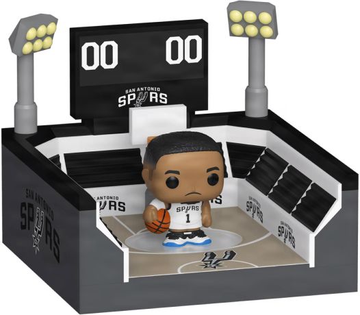 Figurine Funko Pop NBA Victor Wembanyama Basketball Arena (Spurs) - Bitty Pop