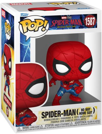 Figurine Funko Pop Spider-Man : Brand New Day [Marvel] #1587 Spider-Man (Tenue No Way Home)