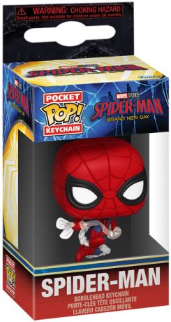 Figurine Funko Pop Spider-Man : Brand New Day [Marvel] Spider-Man - Porte-clés