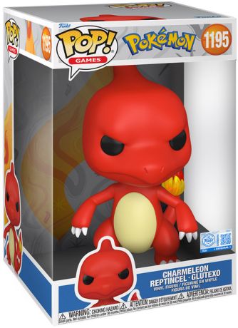 Figurine Funko Pop Pokémon #1195 Charmeleon - Reptincel - Glutexo - 25 cm