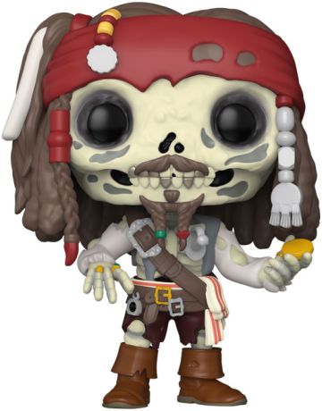 Figurine Funko Pop Pirates des Caraïbes [Disney] #1724  Jack Sparrow Squelette 