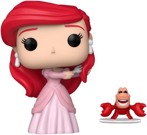 Figurine Funko Pop La Petite Sirène [Disney] #1755 Ariel avec Sébastien