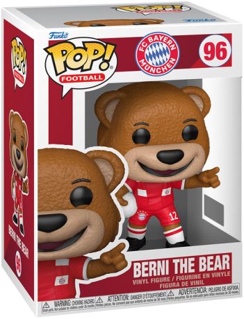 Figurine Funko Pop FIFA / Football #96 Berni l'Ours (Bayern Munich)