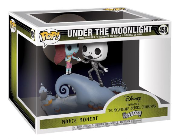 Figurine Funko Pop L'étrange Noël de M. Jack [Disney] #458 Jack Skellington avec Sally - Movie Moments