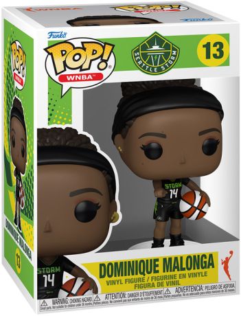 Figurine Funko Pop WNBA #13 Dominique Malonga