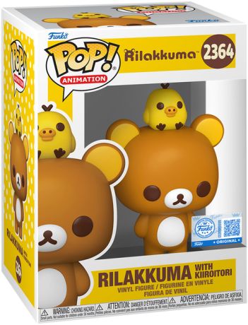 Figurine Funko Pop Rilakkuma #2364 Rilakkuma avec Kiiroitori