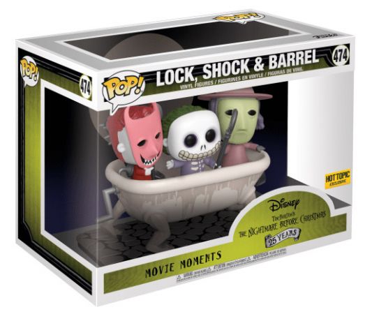 Figurine Funko Pop L'étrange Noël de M. Jack [Disney] #474 Am, Stram et Gram - Movie moment