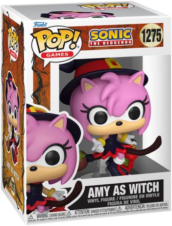 Figurine Funko Pop Sonic le Hérisson #1275 Amy en Sorcière