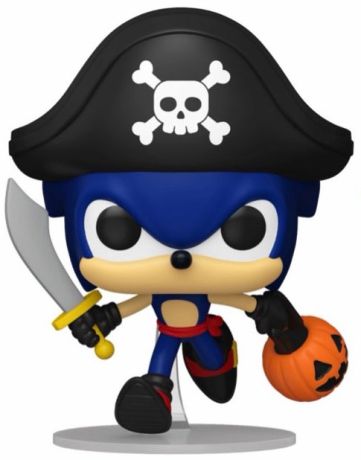 Figurine Funko Pop Sonic le Hérisson #1278 Sonic en Pirate