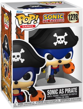 Figurine Funko Pop Sonic le Hérisson #1278 Sonic en Pirate