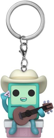 Figurine Funko Pop Adventure Time Cowboy BMO - Porte-clés