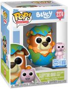 Figurine Pop Bluey #2374 C'est l'heure de dormir avec Floppy Lapin