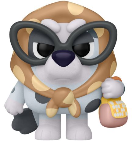 Figurine Funko Pop Bluey #2370 Mamie Gladys - Flocked
