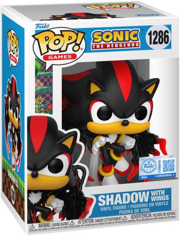 Figurine Funko Pop Sonic le Hérisson #1286 Shadow avec Ailes