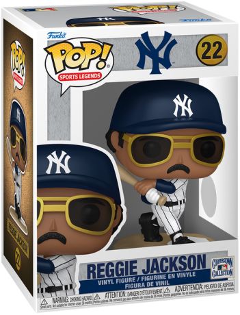 Figurine Funko Pop MLB : Ligue Majeure de Baseball #22 Reggie Jackson
