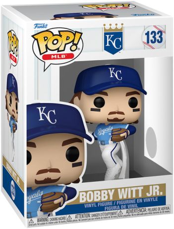 Figurine Funko Pop MLB : Ligue Majeure de Baseball #133 Bobby Witt JR.