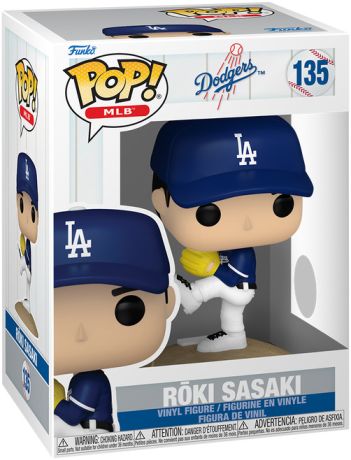 Figurine Funko Pop MLB : Ligue Majeure de Baseball #135 Roki Sasaki
