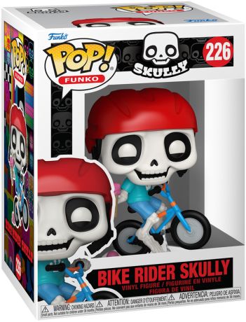 Figurine Funko Pop Fantastik Plastik #226 Skully à Vélo