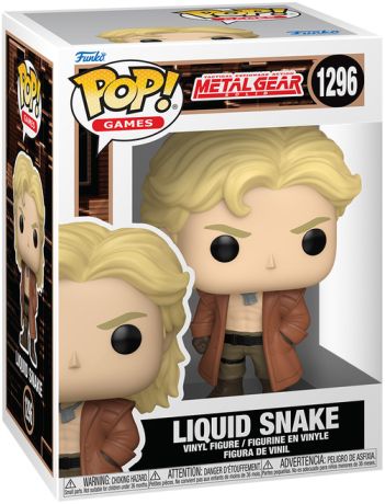 Figurine Funko Pop Metal Gear Solid #1296 Liquid Snake